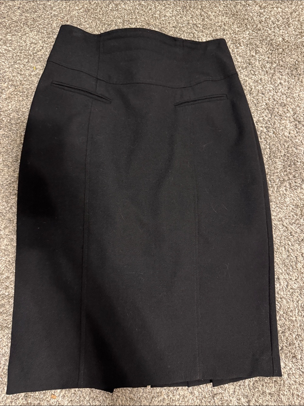 Classic Black Pencil Skirt - Women's Tailored Workwear